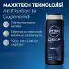 NIVEA MEN Erkek Deep Darkwood Banyo ve Duş Jeli 500 ml,Derinlemesine Temizlik,Bakımlı Cilt,Vücut,Yüz ve Saç İçin,Ferah Koku,Aktif Karbon