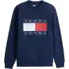 Tommy Hilfiger TJM REG BIG FLAG CNECK EXT Sweatshirt Erkek