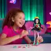 Monster High Renkli papel picado elbisesi giyen Monster High Skelita Calavera bebek, köpekçiği Candelita ve eskiz defteri, atıştırmalık ve çapraz çanta gibi 7 aksesuar, JHK34