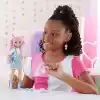 Barbie Dream Besties Ana Karakter Bebekler Daisy Barbie Rüya Arkadaşlar Daisy Jean bebek ile DJ ve müzik temalı 9 aksesuar JDD74