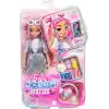 Barbie Dream Besties Ana Karakter Bebekler Daisy Barbie Rüya Arkadaşlar Daisy Jean bebek ile DJ ve müzik temalı 9 aksesuar JDD74