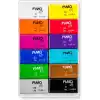 Staedtler Fimo 8023 C12-1 MP Fimo Soft Modelleme Kili Ana Renkler (25 gr X 12 Blok)