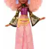 Moonspell Magic by Monster High bebeği, Güneş Cadısı Rae Lumina, kazan sürprizi, mum ve sihir kitabı gibi aksesuarlar, JMB91