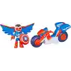 Marvel Iron Man and his Awesome Friends Captain America: Sam Wilson Super Bike Aksiyon Figürü ve Oyuncak Motosiklet