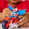Marvel Iron Man and his Awesome Friends Captain America: Sam Wilson Super Bike Aksiyon Figürü ve Oyuncak Motosiklet
