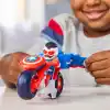 Marvel Iron Man and his Awesome Friends Captain America: Sam Wilson Super Bike Aksiyon Figürü ve Oyuncak Motosiklet