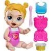 Baby Alive Sofra Eserleri, Hayali Yiyecek Aksesuarlı Sarı Saçlı Oyuncak Bebek, 3 Yaş ve Üzeri Kız ve Erkek Çocuklar için 28 cm Boyunda Oyuncaklar
