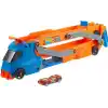 Hot Wheels Tır - YENİ Hot Wheels Tır - YENİ, fırlatıcısı olan ve 40 cmlik piste dönüşen kamyon, 9 oyuncak araba sığabilir, 1:64 ölçekli araç dahildir HYT83
