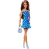 Breakthrough T1D iş birliğiyle tasarlanan, puantiyeli kıyafeti ve aksesuarlarıyla tip 1 diyabeti olan Barbie Fashionistas bebek (242), HYT97