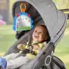 Fisher-Price yenidoğanlar için duyusal gelişimi ve karın üstünde oynama aktivitelerini destekleyen taşınabilir ayna, JHB45