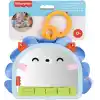 Fisher-Price yenidoğanlar için duyusal gelişimi ve karın üstünde oynama aktivitelerini destekleyen taşınabilir ayna, JHB45