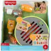 Fisher-Price Kamp Zamanı Barbekü Seti, okul öncesi çağdaki 2 yaş ve üzeri çocuklar için yiyecek temalı oyun seti ve 14 parça, JLB82
