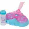 Baloncuk yapma özelliği ve solüsyonu ile uzun ve renkli meçli sarı saçları olan Barbie Baloncuk Rüyası Deniz Kızı bebek, tepsi ve tarak, JLW56