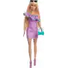 Barbie Moda Bebek, Kıyafetleri ve Akseasuarları Parti elbiseleri ve çantalar dahil kıyafetleri ve aksesuarlarıyla Barbie bebek (3 farklı kombin) HYT61
