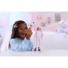 Barbie Cutie Reveal bebek ve aksesuarları, Yumuşak Dostlar Serisi kedicik, renk değişimi ve mini evcil hayvan dahil 10 sürpriz, JJP64