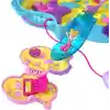 POLLY POCKET™ BABAM VE BEN™ denizatı çanta Polly Pocket Babam ve Ben denizatı çanta, 2 mikro bebek, evcil hayvanlar ve 13 aksesuar, 2si 1 arada çanta ve oyuncak ile Shani HWP03