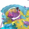 POLLY POCKET™ BABAM VE BEN™ denizatı çanta Polly Pocket Babam ve Ben denizatı çanta, 2 mikro bebek, evcil hayvanlar ve 13 aksesuar, 2si 1 arada çanta ve oyuncak ile Shani HWP03
