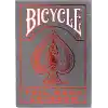 Bicycle Metalluxe Red Oyun Kartları