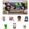 Mattel Minecraft oyuncak seti ve 7 mini aksiyon figürü, Bir Minecraft Filminden ilham alan Mini Mode Çoklu Paket, Steve ve 3 özel karakter, JFM37