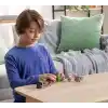 Mattel Minecraft oyuncak seti ve 7 mini aksiyon figürü, Bir Minecraft Filminden ilham alan Mini Mode Çoklu Paket, Steve ve 3 özel karakter, JFM37