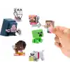 Mattel Minecraft oyuncak seti ve 7 mini aksiyon figürü, Bir Minecraft Filminden ilham alan Mini Mode Çoklu Paket, Steve ve 3 özel karakter, JFM37