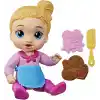 Baby Alive Baby Baker, Hayali Yiyecek Aksesuarlı Sarı Saçlı Oyuncak Bebek, 3 Yaş ve Üzeri Kız ve Erkek Çocuklar için 26,5 cm Boyunda Oyuncaklar