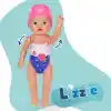 Zapf Creation Baby born 30cm Yüzen Bebek Lizzie, Oyuncak