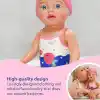 Zapf Creation Baby born 30cm Yüzen Bebek Lizzie, Oyuncak