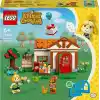 LEGO Animal Crossing Isabelle Ev Ziyaretinde 77049 – 6 Yaş ve Üzeri Kız ve Erkek Çocukları için Fauna Dahil 2 Minifigür İçeren Yaratıcı Oyuncak Yapım Seti, Doğum Günü Hediyesi Fikri (389 Parça)