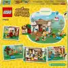 LEGO Animal Crossing Isabelle Ev Ziyaretinde 77049 – 6 Yaş ve Üzeri Kız ve Erkek Çocukları için Fauna Dahil 2 Minifigür İçeren Yaratıcı Oyuncak Yapım Seti, Doğum Günü Hediyesi Fikri (389 Parça)