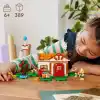 LEGO Animal Crossing Isabelle Ev Ziyaretinde 77049 – 6 Yaş ve Üzeri Kız ve Erkek Çocukları için Fauna Dahil 2 Minifigür İçeren Yaratıcı Oyuncak Yapım Seti, Doğum Günü Hediyesi Fikri (389 Parça)