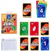 7 yaş ve üzeri çocuklar, yetişkinler, aileyle bir araya gelinen akşamlar, partiler ve seyahatler için 2-8 oyunculu Mattel UNO Zero kart oyunu, deste ve puan kartı, JHH48