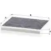 MANN-FILTER Karbonlu Kabin Filtresi CUK 24 013 (Hyundai)