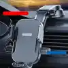LivX 360° Dönebilen Araç Telefon Tutucu Hızlı Kilit Güçlü Tutuculuk LTP-01