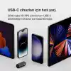 Belkin BoostCharge 30W Hızlı Araç Şarj Cihazı, USB-C Güç Dağıtım Portlu Kompakt Tasarım, USB-C - USB-C Kablosu Dahil, iPhone 16, 15, Galaxy S23, Note ve Daha Fazlası için Evrensel Uyumluluk - Siyah