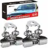 Nilight LED Işık Çubuğu Montaj Braketi 2 Adet Evrensel Ayarlanabilir Sütun Hood Çalışma Lambası Montaj Kelepçe Tutucu Off-Road Kamyon SUV için