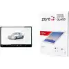 Zore Tesla ile uyumlu Model Y Yeni Seri 2in1 Temperli Cam Araç Multimedya Ekran Koruyucu Şeffaf