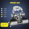 Nilight LED Işık Çubuğu Montaj Braketi 2 Adet Evrensel Ayarlanabilir Sütun Hood Çalışma Lambası Montaj Kelepçe Tutucu Off-Road Kamyon SUV için
