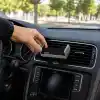 Bix Saiji T2 Araç İçi Telefon Tutucu Havalandırma Klipsli 360° Dönebilen Universal Uyumlu