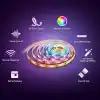 Tapo L930-5, Akıllı Wi-Fi Işık Şeridi, Çok Renkli, Wi-Fi Uygulama Kontrolü RGBW Çok Renkli LED Şerit, PU Kaplama, Müzikle Senkronizasyon, Alexa ve Google Home ve Apple HomeKit ile Çalışır