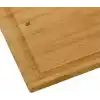 WMF Bambu Kesme Tahtası, 38 x 25 x 1,9 cm, Dikdörtgen, Meyve Suyu Oluklu, Et ve Sebze Kesme Tahtası, Bıçak Dostu Yüzey