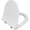 VitrA Sento 120-003R009 Yavaş Kapanır Slim Klozet Kapağı, Duroplast, Beyaz