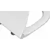 VitrA Sento 120-003R009 Yavaş Kapanır Slim Klozet Kapağı, Duroplast, Beyaz