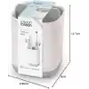 Joseph Joseph 70509 Easy-Store Diş Fırçalık, Beyaz/Gri