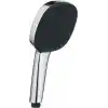 GROHE Vitalio Comfort 110 El Duşu, 2 Akışlı (Yağmur & Jet), SmartSwitch, 110mm Kare Duş Başlığı, Kireç Önleyici Sistem, Krom, 26925001