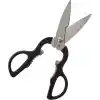 WMF 21 cm Mutfak Makası, Tırtıklı Ağız, Paslanmaz Çelik, Plastik Sap, Şişe Açacaklı Çok Amaçlı Makas