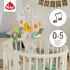 Fehn Müzik Mobil Orman - Orman Hayvanları ile Bebek Uyku Yardımı - Bebek Mobil Müzik Kutusu Melodi - 0-5 Ay arası Bebekler için Müzik Mobil Bebek Yatağı Oyuncak