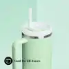 STANLEY Quencher H2.0 FlowState Pipetli Termos Bardak 1.18 Litre - Pistachio | Paslanmaz Çelik