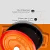 Lava Metal Oval Mini Tencere, Turuncu