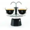 Bialetti - Set Mini Express: Ocak Üstü Espresso Pişirici (Kahve Bardağı İçermez)